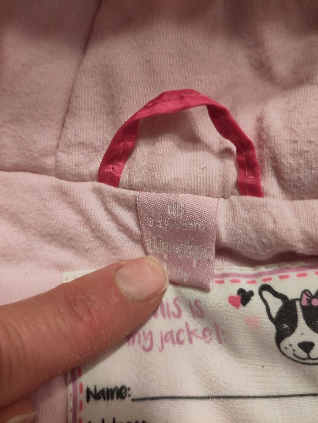 Giacche & Cappotti: Steppjacke, pink, mit süsser Kaputte, Grösse 86 – Usato da Dettighofen Lengw. venduto da mai_75wt 1