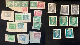Briefmarken, Walter Ulbricht, DDR, Berliner Plätze, etc.