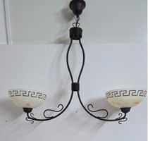 Zweiflammige Hängelampe im Landhausstil Lampe