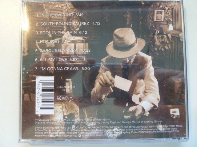 CD: Led Zeppelin - In through the out door – Usato da Au ZH venduto da sikoku 2