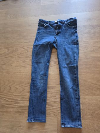 Damen Jeans &Denim Skinny High Waist Blau Grösse 28/32