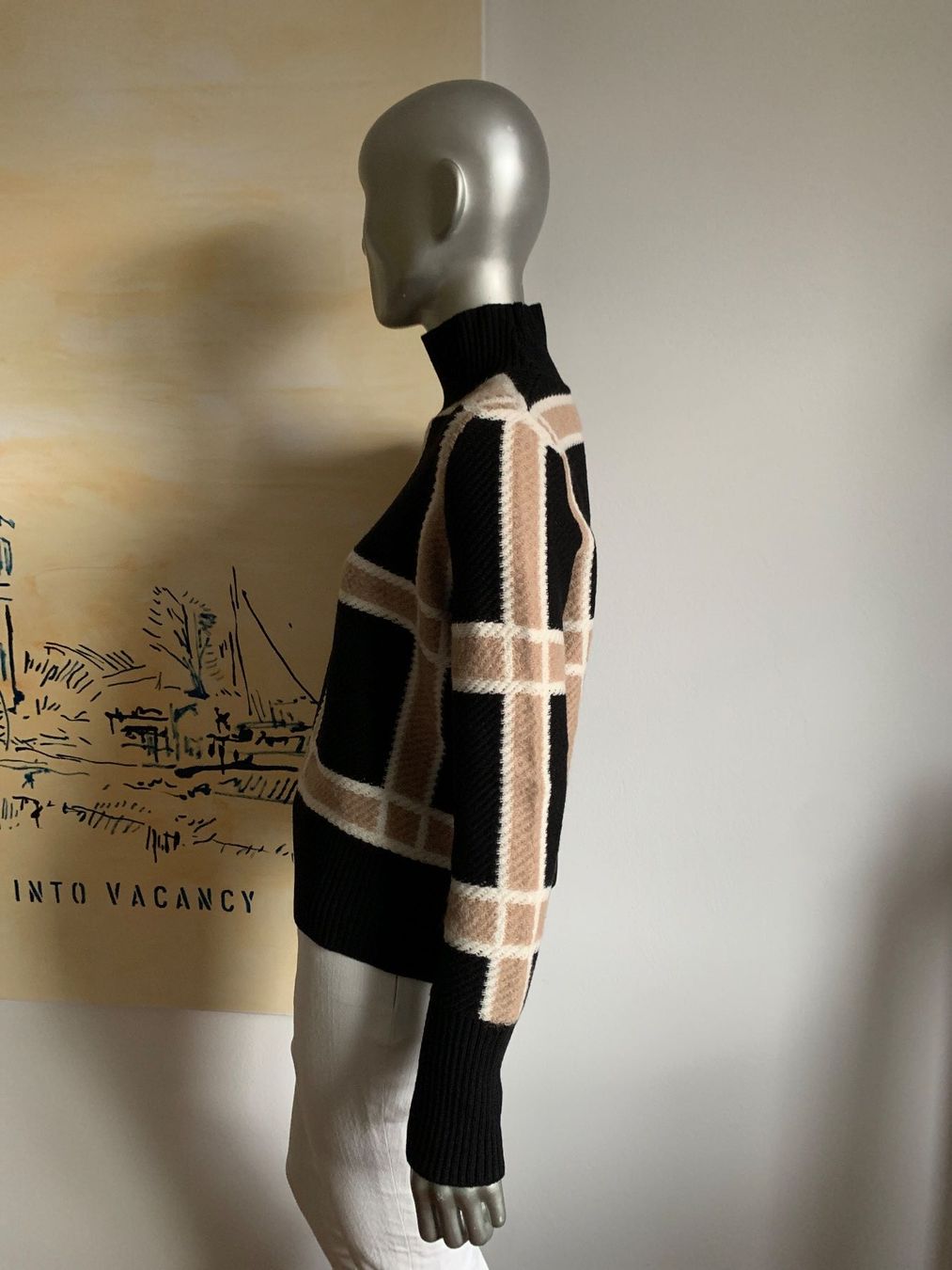 Akris Maglioni & Felpe: AKRIS: Exklusiv gemusterter Rollkragen-Pullover, 36 – Nuovo (secondo la descrizione) da Luzern venduto da paulablue 5