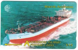 Telefonkarte Ascension Islands Schiff
