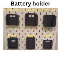 Batteriehalter für IKEA SKÅDIS