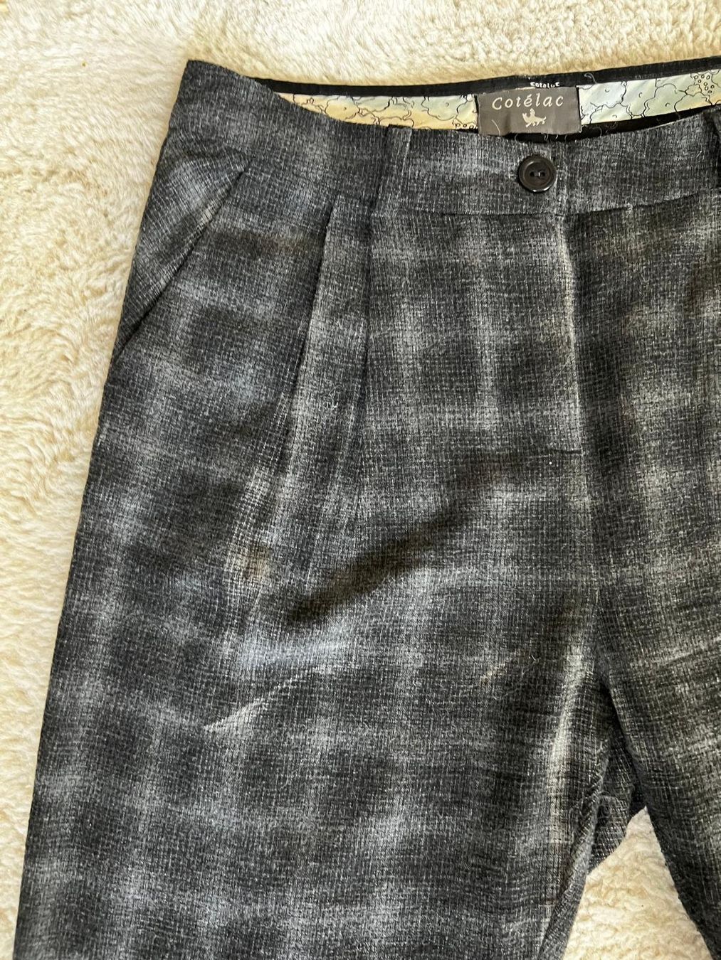 Pantaloni: Hose von Cotelac kariert, Gr. M – Usato da Zürich venduto da lexi_alex 3