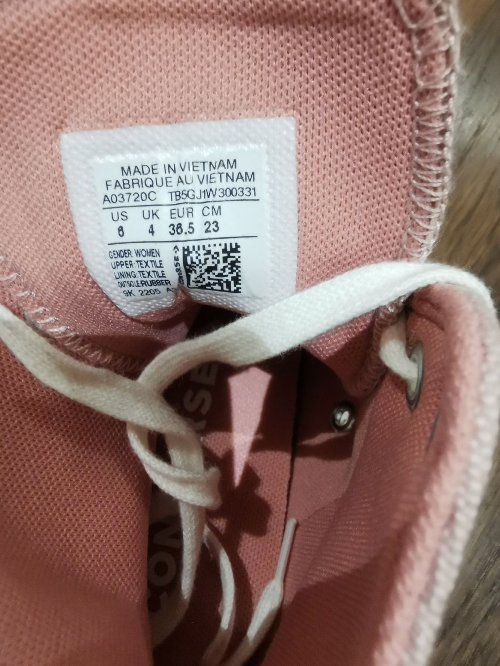 Converse Schuhe für Mädchen: Converse Sneaker, altrosa Gr. 36.5 – Neu und originalverpackt aus Emmenbrücke von duerger1976 2