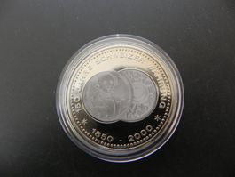 Medaille 150 Jahre Franken 2000 - 20 Franken 1997 Gotthelf