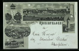 Mondschein-Lithographie Rheinfelden, Gra