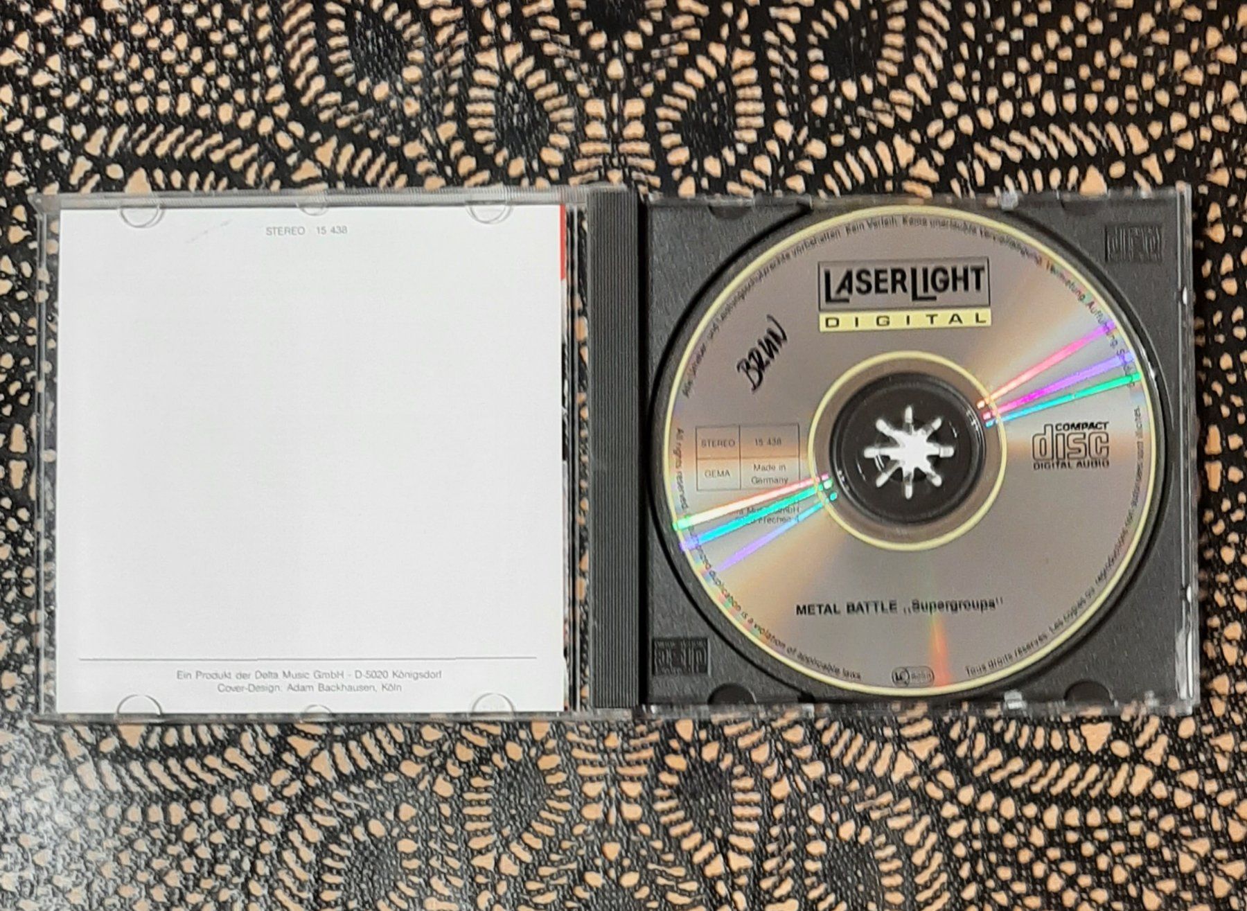 CD: Metal Battle - Supergroups, Heavy Metal Compilation 1991 – Usato da Schönenberg TG venduto da Gregordini 2