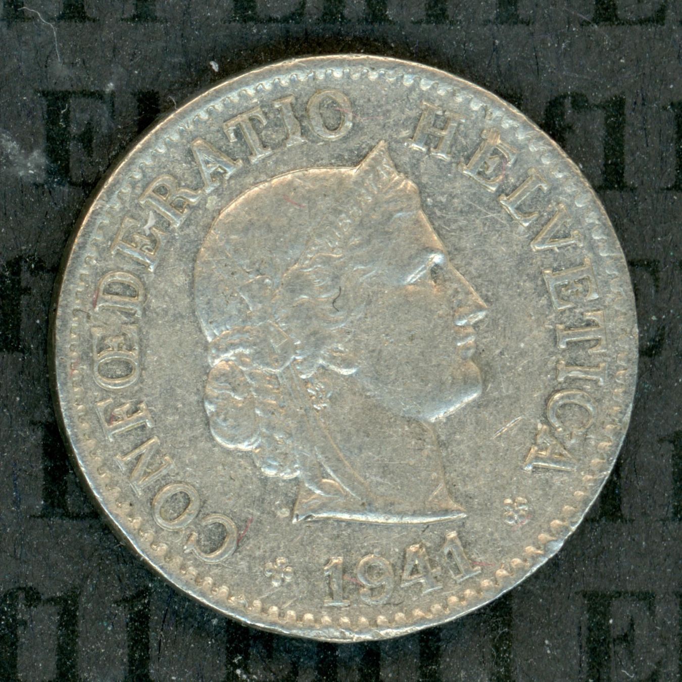 Tutti le monete: CHF___0.05 1941 ss-vz 5 Rappen – Usato da Widnau venduto da Elf11