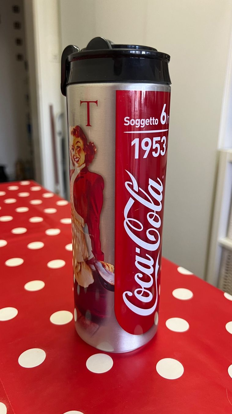 Coca-Cola Borracce & Thermos: • Coca Cola Trinkflasche • – Nuovo (secondo la descrizione) da Basel venduto da mendoza13