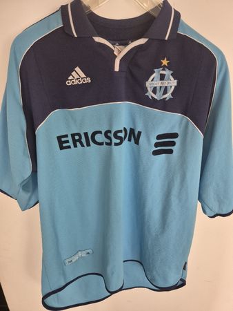 Maillot de foot vintage OM année 2000-2001 Gallas 23