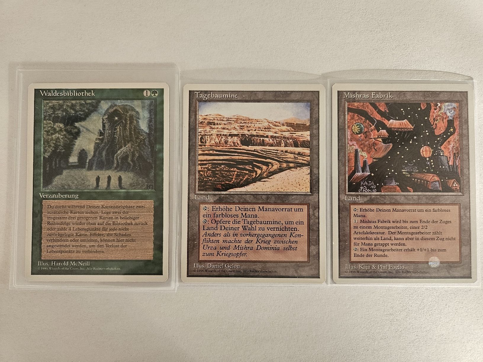 Magic The Gathering Sammelbilder & Trading cards: Magic The Gathering 4th Edition 3 Karten – Gebraucht aus Spiegel b. Bern von aro_qls8