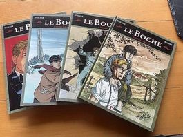 4 BD de la série le Boche du dessinateur Stalner
