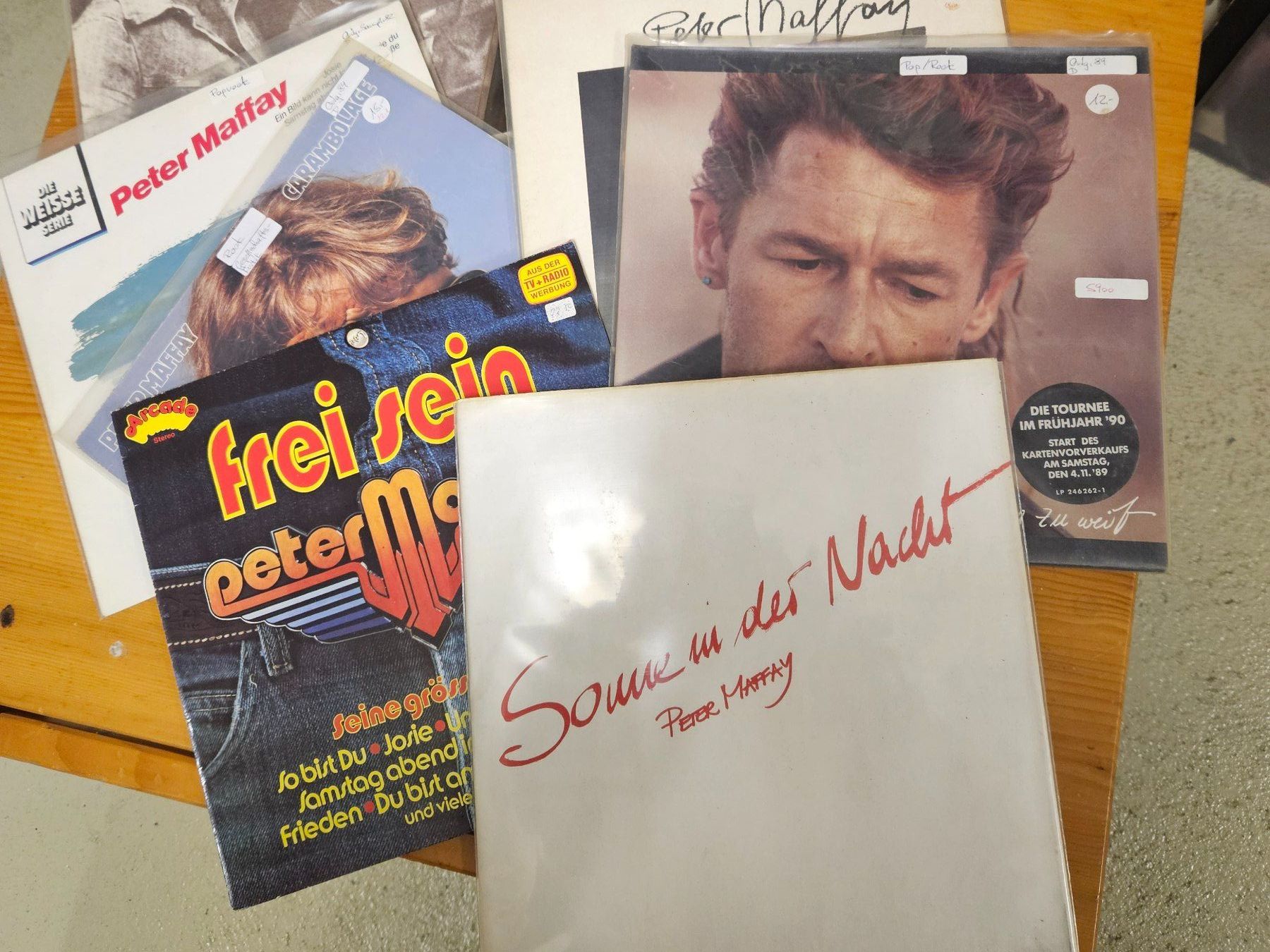 Dischi in vinile: 8 SUPER LP'S VON PETER MAFFAY – Usato da Eschenz venduto da Ours7 1