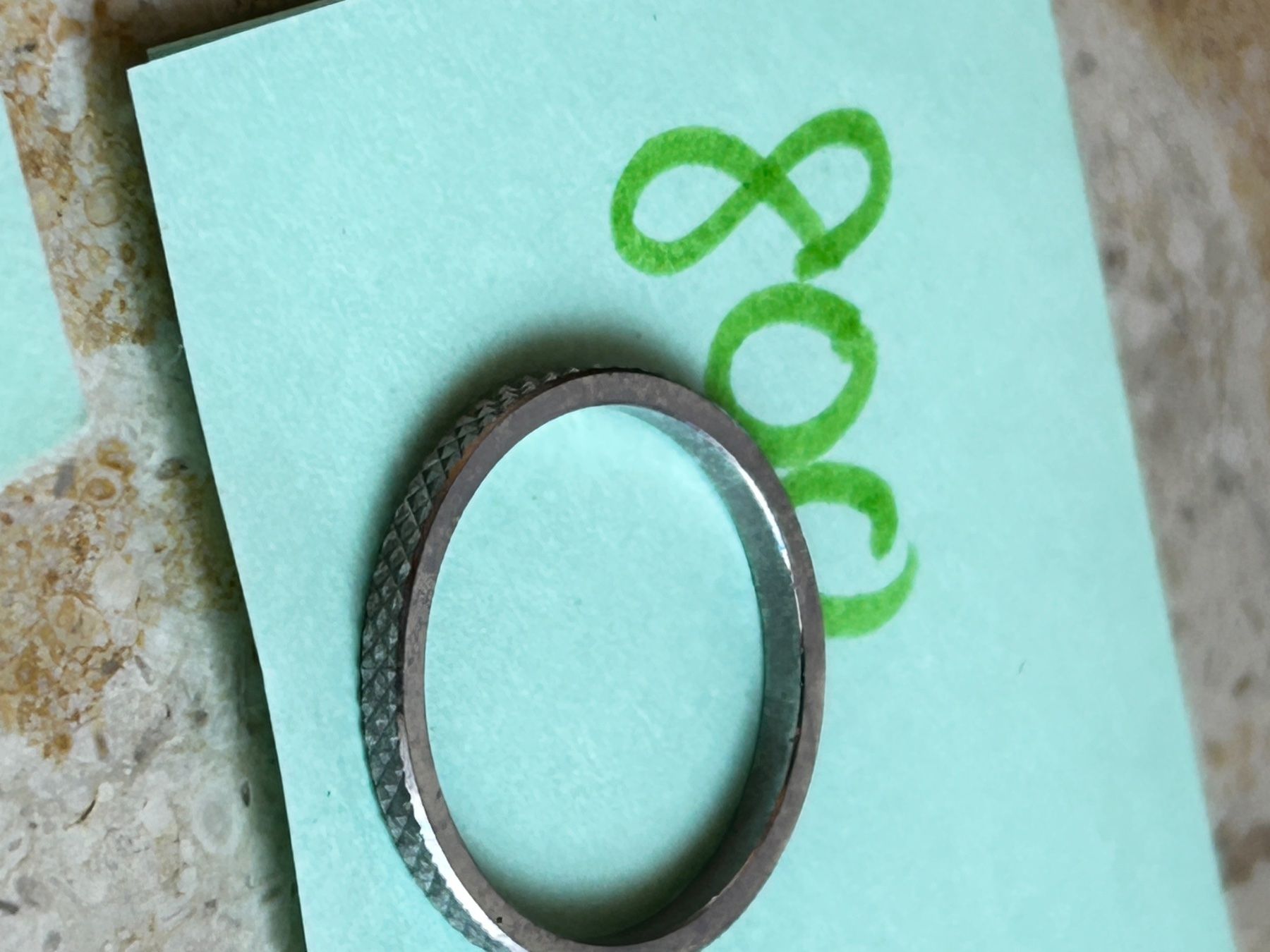 Ringe: Silberring "GEOMETRICO" (53/56/59.5) – Gebraucht aus Dittingen von Bellevista 5