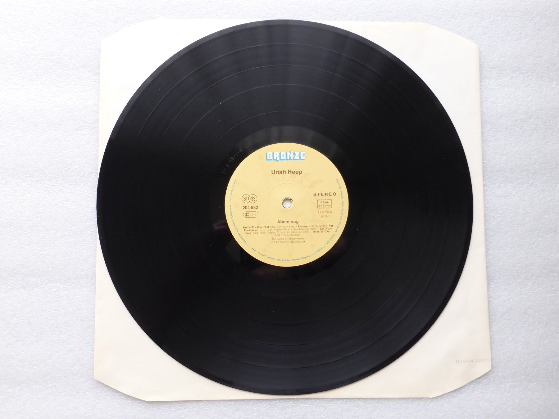 Schallplatten: VINYL  LP  URIAH HEEP – Gebraucht aus Küssnacht am Rigi von Sunnestrahl 3