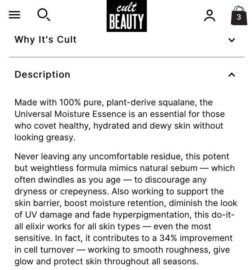 Cura del viso: BeautyStat Universal Moisture Essence 15ml., neu – Nuovo e nell'imballaggio originale da Zürich venduto da deruja 4