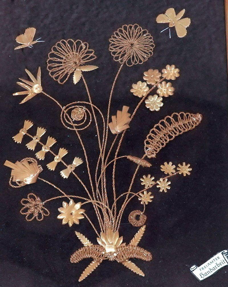 Poster & Bilder: Freiämter Strohbild – Gebraucht aus Brunnen von brocundfloh 1