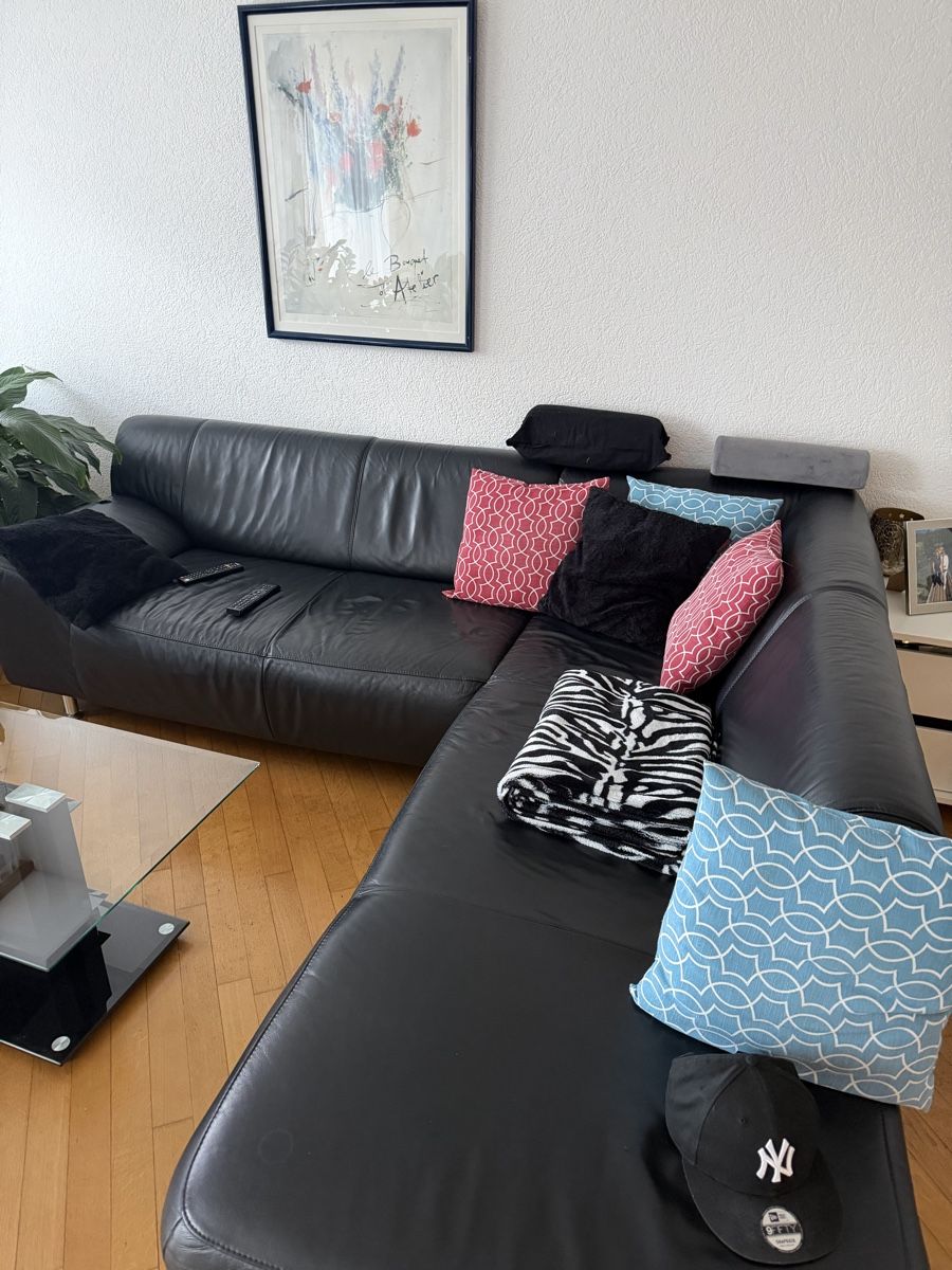 Divani: Ledersofa zu verkaufen – Usato da Tägerig venduto da pri_9ylt 1