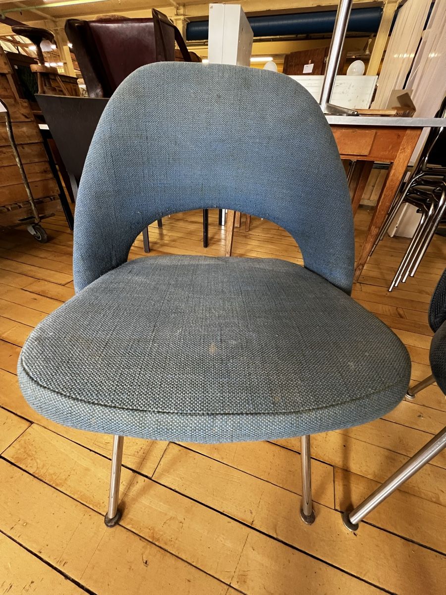 Knoll Sedie: 2 Original Eero Saarinen Executive Side Chairs Modell 72 – Usato da Fulenbach venduto da Annie.s_Mid_Century 1