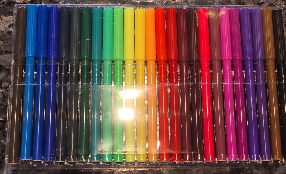 Just Funky Nachfüllpackung Neon-Filzstifte – Labor Der Farben, 25-5967