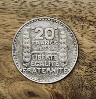 Münze 20 Francs Frankreich 1933
