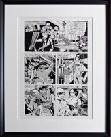 STAR WARS #4 LEIA RARE ORIGINAL PRODUCTION ART MARVEL 1977