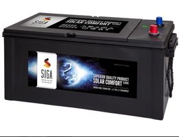 SIGA-Solarbatterie 280 Ah und Wechselrichter 1000 VA