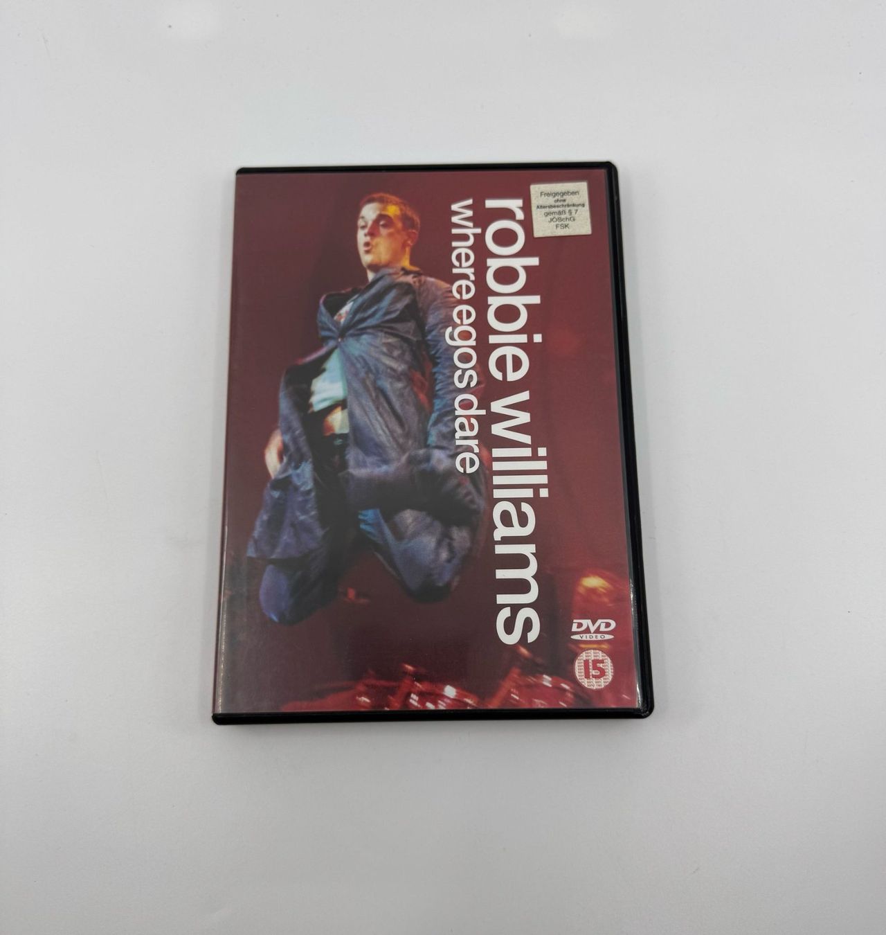 Alle DVDs: Robbie Williams Where egos dare DVD – Gebraucht aus Herisau von Seyashop1