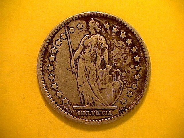Tutti le monete: 1 Fr. 1911 – Usato da Buchs AG venduto da Ged8 1