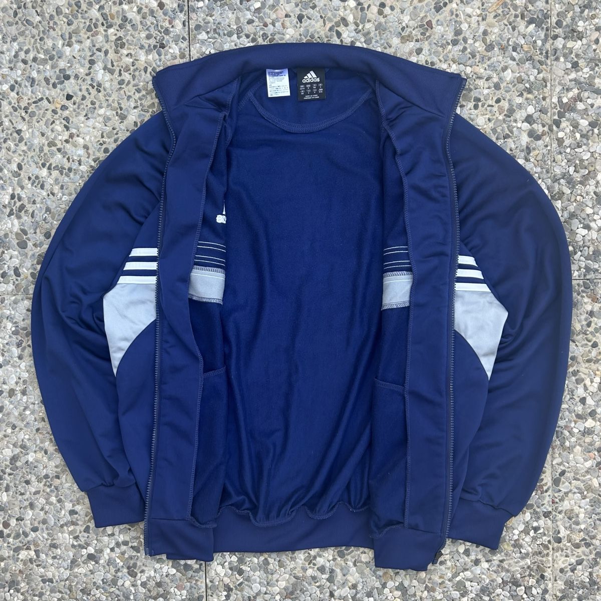 Adidas Giacche: Vintage Adidas Blue Track Jacket – Usato da brent venduto da fukusapes 3