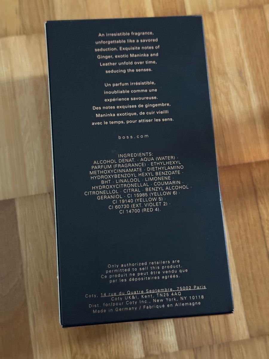 Hugo Boss Profumi & Eau de Toilette: Hugo Boss The Scent  – Usato da Untersiggenthal venduto da floriyang 2
