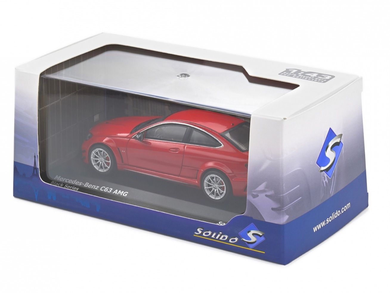 Mercedes-Benz C63 AMG Black Series 1/43 no Minichamps (Neu