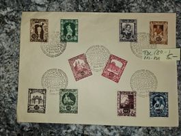 toller FDC 812-821 Österreich 1947 ab 5.-- (Kat. = 80.--)