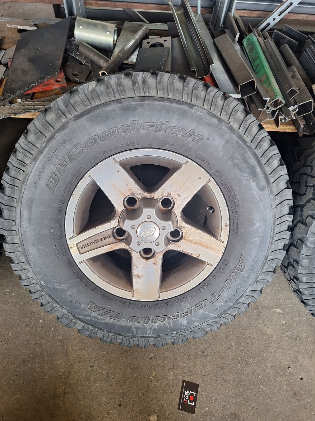Land Rover Pneus & Kompletträder: Land Rover Defender Räder – Gebraucht aus Thundorf von MFrick01 3
