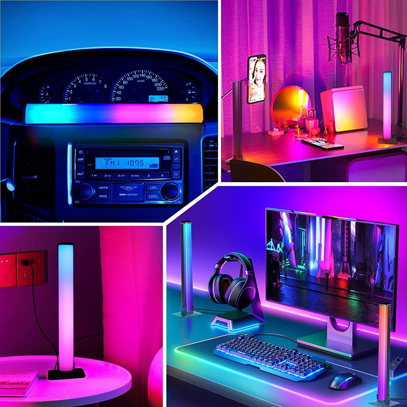 Lampes: LED Lightbar, 2stk Smart RGB – Neuf avec emballage d'origine à Nuglar par SaleRitter 1