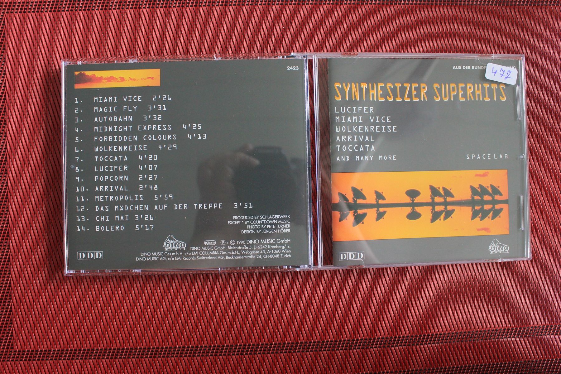 CD: Sythesizer Superhits CD (477) – Usato da Geroldswil venduto da CD-Verkauf-2022