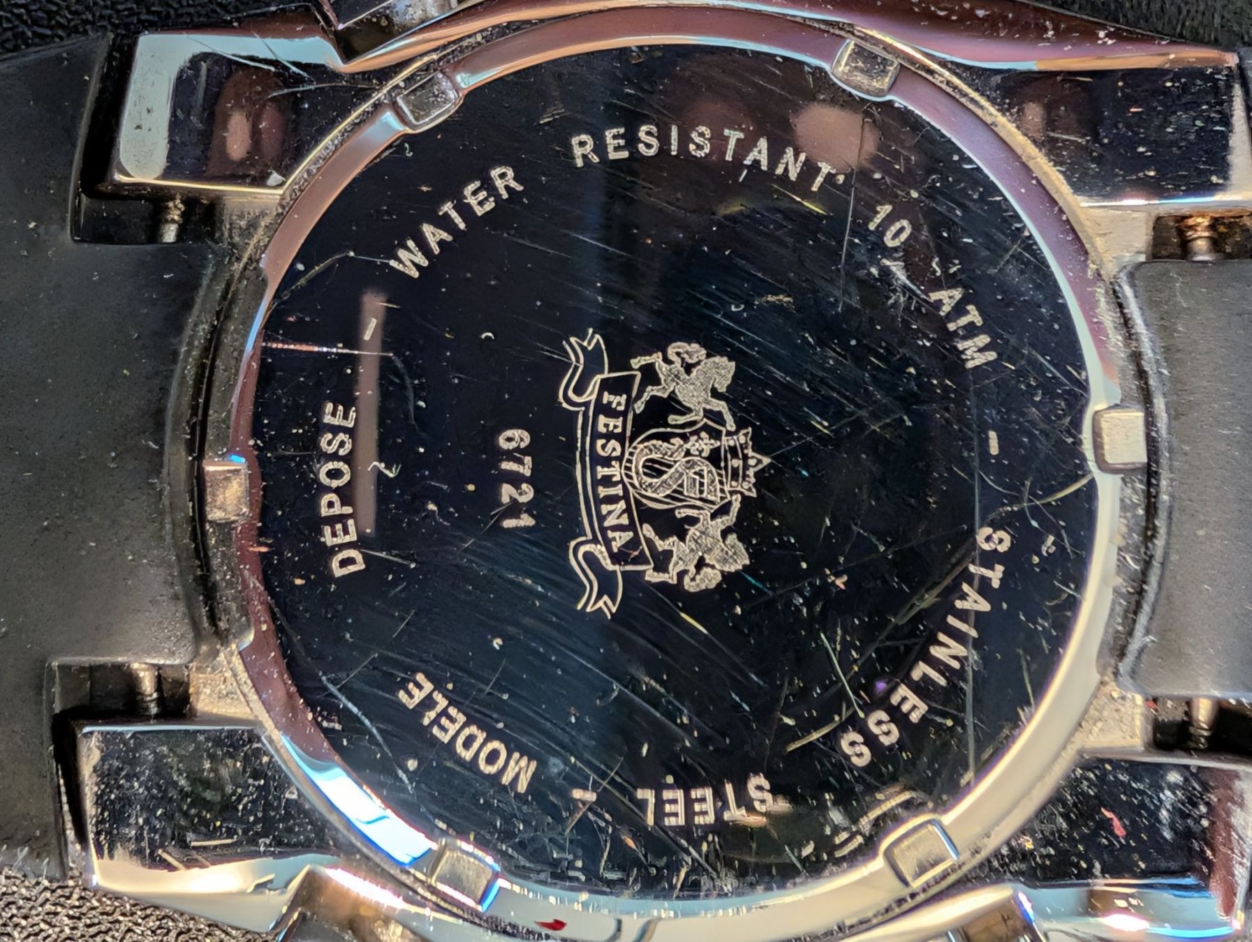 Festina Orologi: Festina Worldtimer Chronograph, gelb, Wasserdicht 100m – Usato da Herisau venduto da apo_bxx7 4