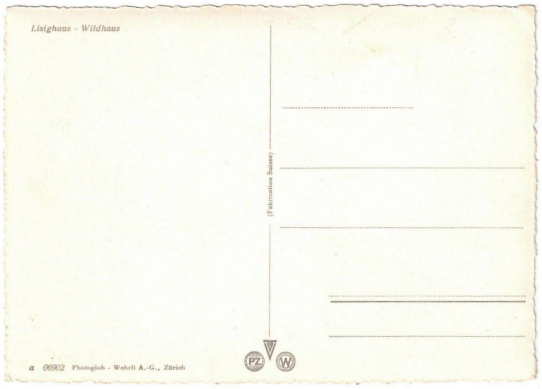 Cartoline postali: Wildhaus - Sessellift – Usato da Binningen venduto da Mountainrider 1