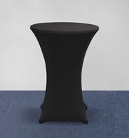 Stretch Husse 80cm schwarz