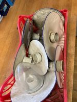 Industrie Emaille Lampenschirme gebraucht