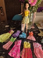Barbieklon mit viel Butterpapierkleidung- easy zum ankleiden