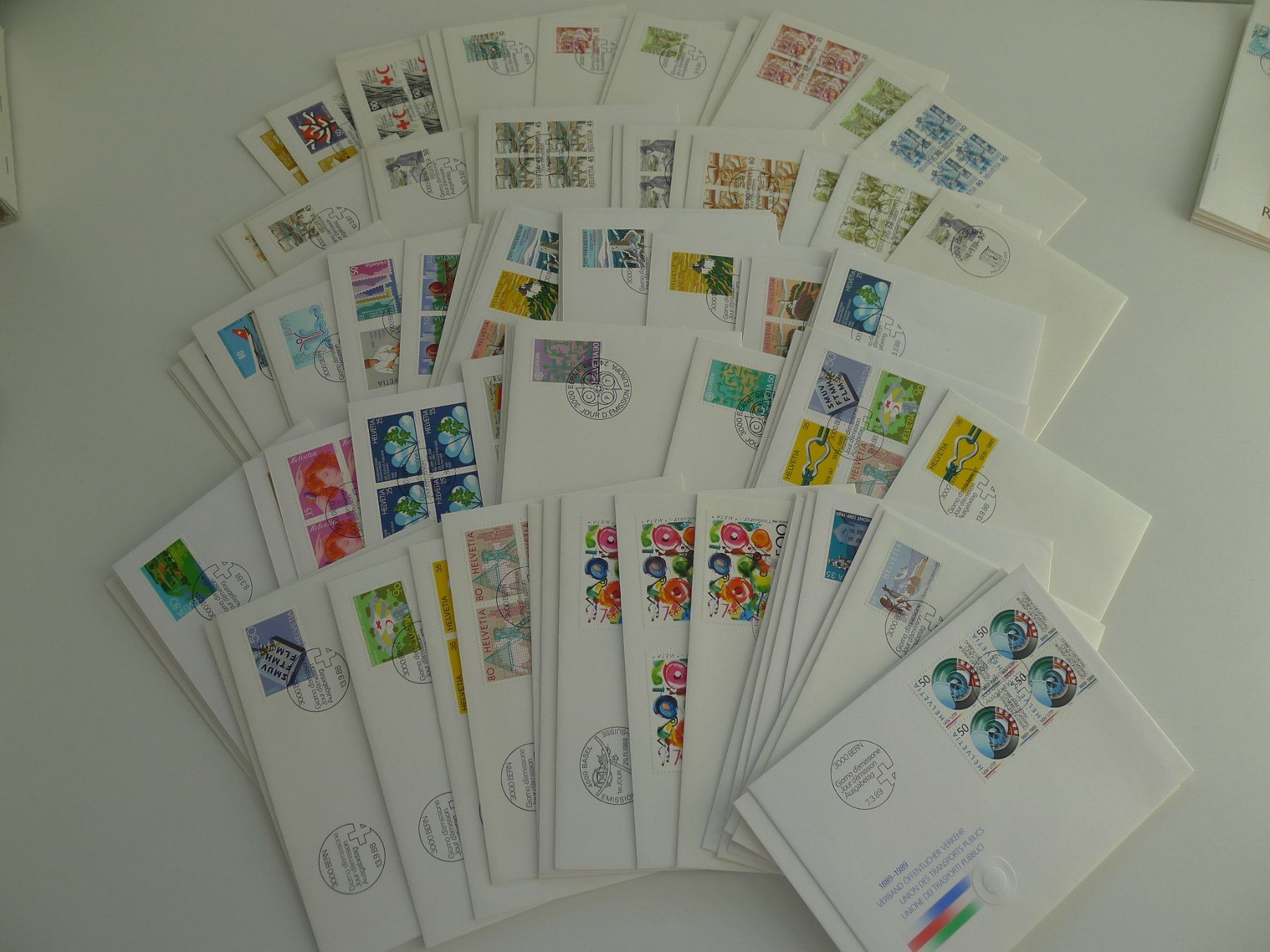 Schweizer + FL FDC Sammlung 1er/4er/Satzca. 1000 Stück | Kaufen auf Ricardo