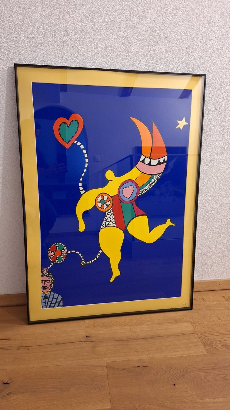 Foto & Immagini: Affiche encadrée Niki de Saint Phalle – Usato da Fällanden venduto da pie_vb7c 1