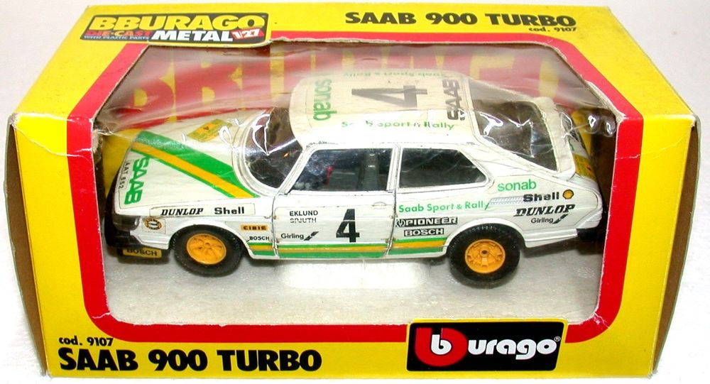 Saab 900 Turbo Rally BBURAGO 1:27 | Kaufen auf Ricardo