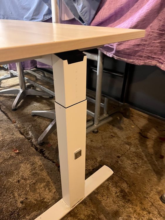 Scrivanie: Bürotisch Holz 200cm/80cm – Usato da Hallau venduto da mofaplus 1
