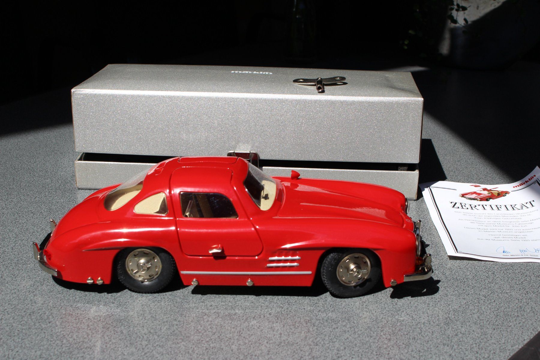 Modellini d'auto: Märklin Benz 300 SL 1993 – Nuovo e nell'imballaggio originale da Gebenstorf venduto da Gomsa0 1
