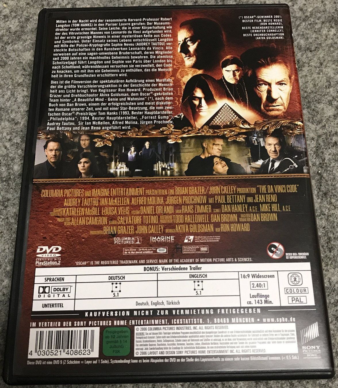 Tous les DVDs: DVD- The Da Vinci Code – D'occasion à Guntershausen par Gloominati 1