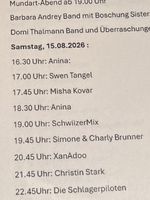 2 x Stynlera-Festival 2026, 15.8.2026 ab Fr. 9.90/beide! Top